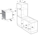 ΣΕΤ ΦΟΥΡΝΟΣ ΑΕΡΙΟΥ MULTIHOME A6-GGT (MT) BL GL + ΕΣΤΙΑ DOMINO ΚΕΡΑΜ MH-6139 MULTIHOME