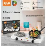 RAF Ηλεκτρικό διπλό μάτι κουζίνας 2000W R.8020B