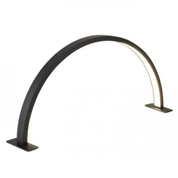 Led φωτιστικό Half Moon 72x37cm- LED Arc Lamp Μαύρο