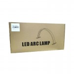 Led φωτιστικό Half Moon 72x37cm- LED Arc Lamp Μαύρο