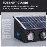 Andowl Ηλιακός Προβολέας με 6 LED και RGB Q-TY003