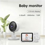 Andowl Baby Monitor 2.8” με κάμερα και εφαρμογή WiFi Ultra HD 4K Q-A006