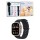 HIwatch PRO Ρολόι χειρός T20 Ultra2 Smart Watch (4 σε 1 Multicolor) Μαύρο