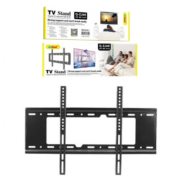 Andowl Βάση τηλεόρασης τοίχου 40-80 inch και 50kg Q-ZJ60