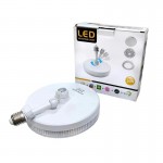 LED περιστρεφόμενο φωτιστικό οροφής 24W Φ230 6500Κ Ψυχρό φως Ε27