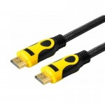 Andowl HDMI 2.0 Braided Cable HDMI male – HDMI male 3m Μαύρο QHD30