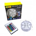 Andowl Φως Αδιάβροχο 10 LED RGB με Χειριστήριο Q-LED95