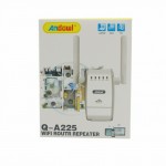 Andowl Q-A225 WiFi Extender Single Band (2.4GHz) 300Mbps με 2 Θύρες Ethernet