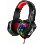 Andowl Q-E6 Over Ear Gaming Headset με σύνδεση 3.5mm / USB