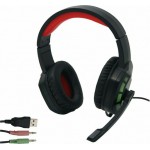 Andowl Q-E6 Over Ear Gaming Headset με σύνδεση 3.5mm / USB