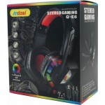 Andowl Q-E6 Over Ear Gaming Headset με σύνδεση 3.5mm / USB