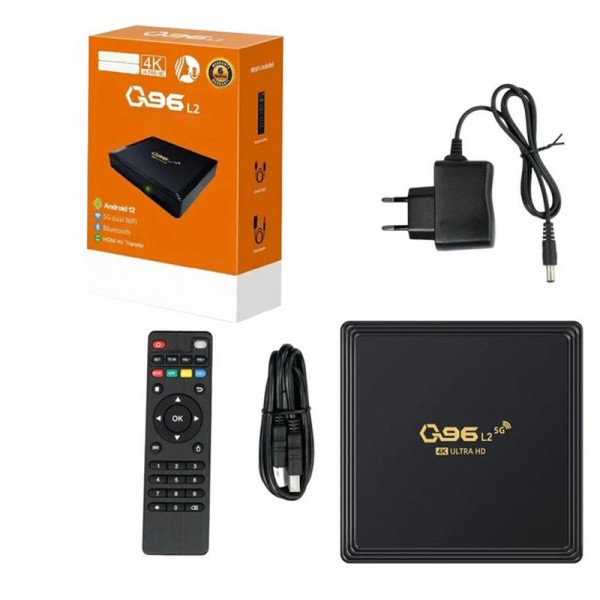 TV Box Q96L2 4K με 16GB RAM και 256GB Αποθηκευτικό Χώρο