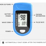 Andowl Παλμικό Οξύμετρο Δακτύλου Λευκό/Γαλάζιο Χ-1906