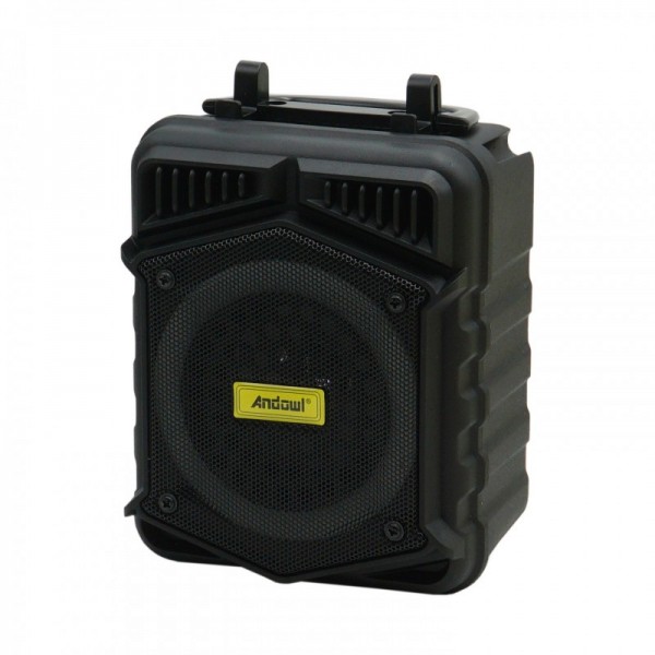 Andowl Q-YX2135 Ηχείο Bluetooth 3W με Ραδιόφωνο και 9 ώρες Λειτουργίας Black