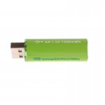 Επαναφορτιζόμενη μπαταρία USB Λιθίου Νi-AA 1.5V 2000mAh 2τμχ