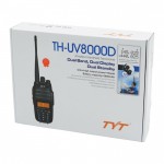 TYT Ασύρματος πομποδέκτης UHF/VHF 10W με μονόχρωμη οθόνη TH-UV8000D